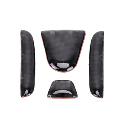 4 in 1 พวงมาลัย H โลโก้ Trim สติ๊กเกอร์รูปลอกสำหรับ Honda Civic 10th Gen, H Logo Trim