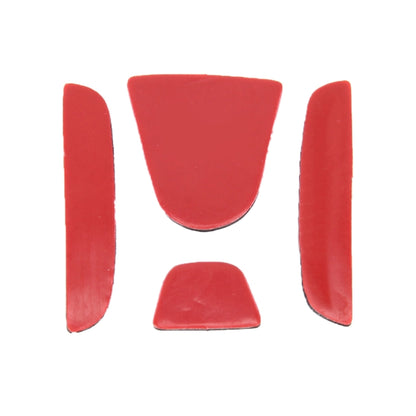 4 in 1 พวงมาลัย H โลโก้ Trim สติ๊กเกอร์รูปลอกสำหรับ Honda Civic 10th Gen, H Logo Trim