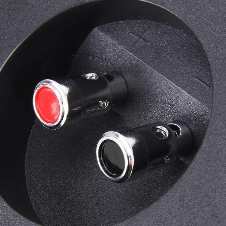 2 ชิ้น DIY รถบ้าน 2 ทางลำโพงกล่อง Terminal ถ้วยปลั๊กซับวูฟเฟอร์สเตอริโอ Binding Post, Car Stereo Binding Post