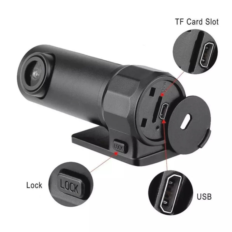 กล้องติดรถยนต์ขนาดเล็ก WiFi Monitor Full HD Dashcam เครื่องบันทึกวิดีโอกล้องวิดีโอการตรวจจับการเคลื่อนไหว รองรับการ์ด TF และ Android และ IOS, K602