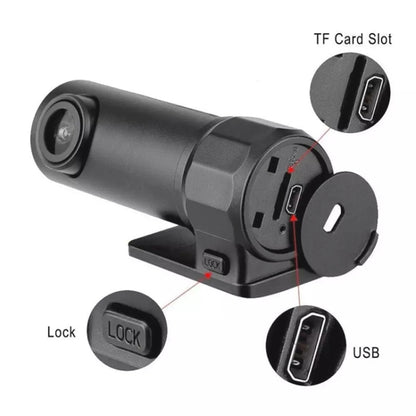 กล้องติดรถยนต์ขนาดเล็ก WiFi Monitor Full HD Dashcam เครื่องบันทึกวิดีโอกล้องวิดีโอการตรวจจับการเคลื่อนไหว รองรับการ์ด TF และ Android และ IOS, K602