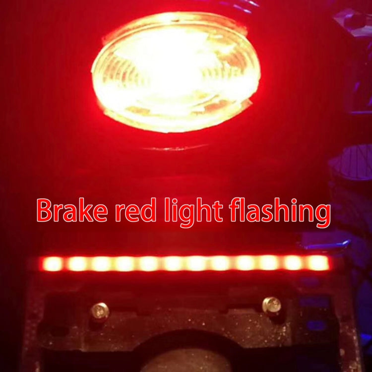 มอเตอร์ไซด์ DC 12V 1.3W หลอดไฟสีสันสดใสเลี้ยวสัญญาณไฟย้อนกลับอัตโนมัติ Daytime Running Light Source, 1.3W