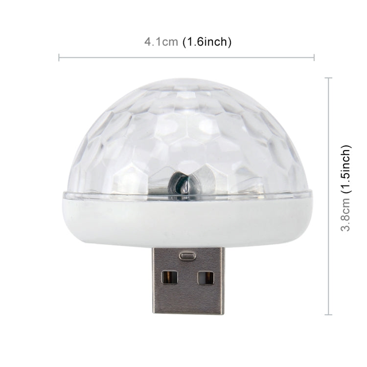 Universal PC รถ STAGE PARTY DJ USB ไฟ LED บรรยากาศ RGB สีสันตกแต่งโคมไฟขนาดเล็ก, Car Atmosphere Lights