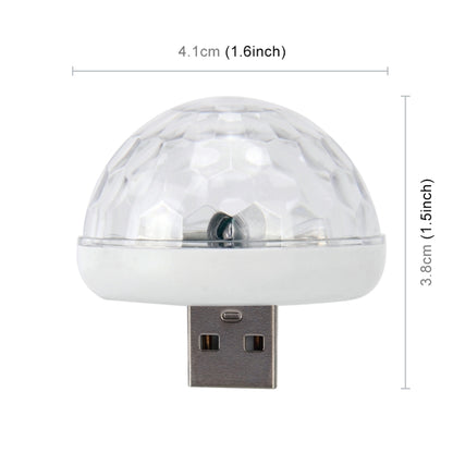 Universal PC รถ STAGE PARTY DJ USB ไฟ LED บรรยากาศ RGB สีสันตกแต่งโคมไฟขนาดเล็ก, Car Atmosphere Lights