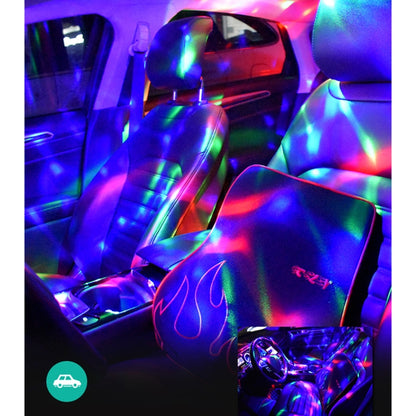 Universal PC รถ STAGE PARTY DJ USB ไฟ LED บรรยากาศ RGB สีสันตกแต่งโคมไฟขนาดเล็ก, Car Atmosphere Lights