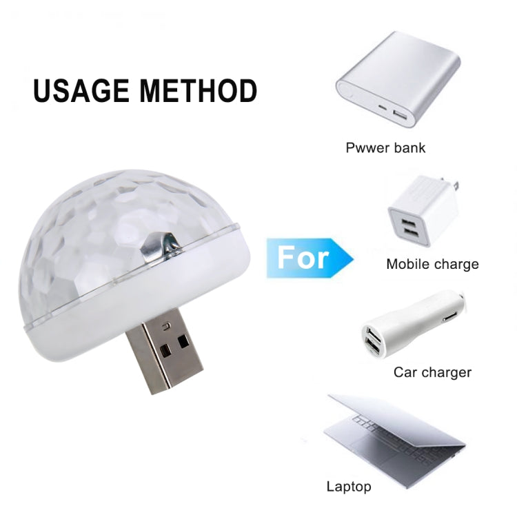Universal PC รถ STAGE PARTY DJ USB ไฟ LED บรรยากาศ RGB สีสันตกแต่งโคมไฟขนาดเล็ก, Car Atmosphere Lights