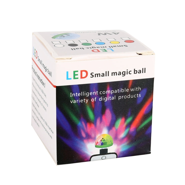Universal PC รถ STAGE PARTY DJ USB ไฟ LED บรรยากาศ RGB สีสันตกแต่งโคมไฟขนาดเล็ก, Car Atmosphere Lights