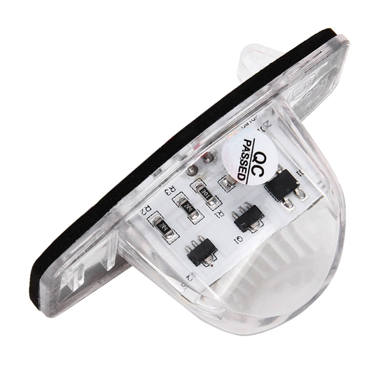 2 ชิ้น DC 12 โวลต์ 2 วัตต์ 120LM 6000 พัน LED ป้ายทะเบียนแสง 18-SMD 3528 หลอดไฟโคมไฟสำหรับฮอนด้าแจ๊ส (FIT) 02-17, Odyssay 08-17, สตรีม 01-05, CR-V 07-17, For Honda JAZZ(FIT)