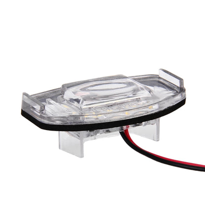 2 ชิ้น DC 12 โวลต์ 2 วัตต์ 120LM 6000 พัน LED ป้ายทะเบียนแสง 18-SMD หลอดไฟโคมไฟสำหรับฮอนด้าซีวิค VII4 / 5D 01-05, VIII 06-17, เมือง 4D 03-09, Lengend 99-04, For Honda Civic