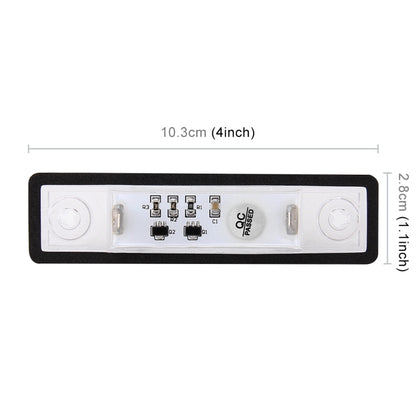 2 ชิ้น DC 12 โวลต์ 2 วัตต์ 120LM 6000 พัน LED ป้ายทะเบียนแสง 18-SMD หลอดไฟโคมไฟสำหรับ Astra F 91-98, G Estate (F69) 98-05, Opel Corsa B 93-00, Omega A 86-94, For Astra/Opel Corsa