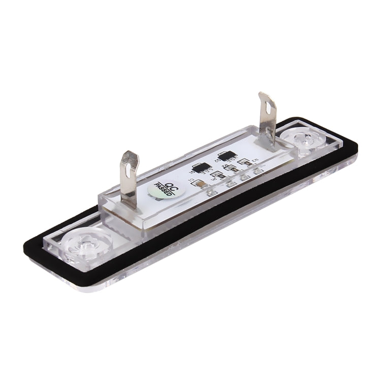2 ชิ้น DC 12 โวลต์ 2 วัตต์ 120LM 6000 พัน LED ป้ายทะเบียนแสง 18-SMD หลอดไฟโคมไฟสำหรับ Astra F 91-98, G Estate (F69) 98-05, Opel Corsa B 93-00, Omega A 86-94, For Astra/Opel Corsa