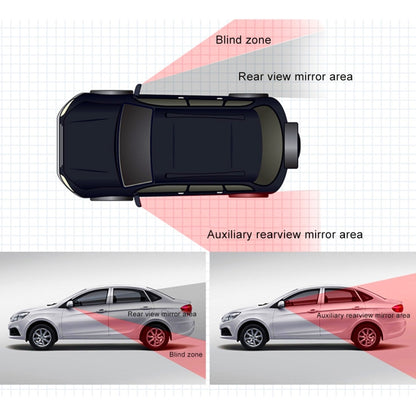 3R-093 กระจกมองข้างแบบหมุนได้ 360 องศาสำหรับรถยนต์ออโต้, 3R-093