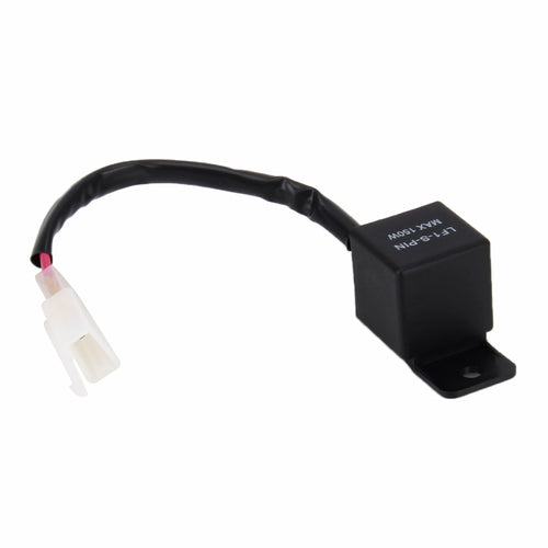 Universal 2 Pin รถจักรยานยนต์ไฟ LED Turn Flasher Relay สัญญาณ Rate Control Hyper Flash, LED Light Turn Flasher