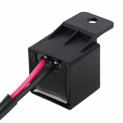Universal 2 Pin รถจักรยานยนต์ไฟ LED Turn Flasher Relay สัญญาณ Rate Control Hyper Flash, LED Light Turn Flasher