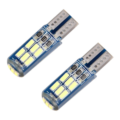 2 ชิ้น T10 / W5W / 194/168/501 1.3 วัตต์ 9 LEDs SMD 4014 80 LM 7500K รถโคมไฟอ่านหนังสือไฟกวาดล้าง, DC 12V (แสงสีขาวนวล), 2 PCS 1.3W 9 LEDs