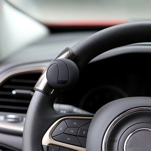 3R-2151 รถยนต์ พวงมาลัยสากล ลูกบิดปินเนอร์ เสริม Booster Aid Control Handle พวงมาลัยรถ Booster ล้อ Strengthener Auto Spinner KNOB Ball, 3R-2151 (Black), 3R-2151 (Blue)
