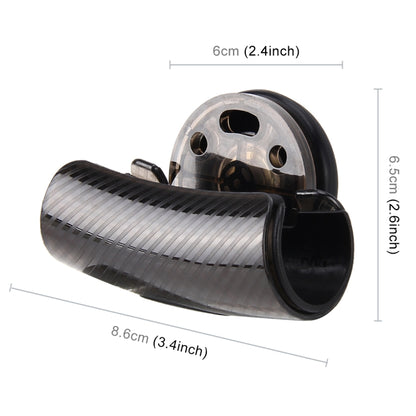 3R-2151 รถยนต์ พวงมาลัยสากล ลูกบิดปินเนอร์ เสริม Booster Aid Control Handle พวงมาลัยรถ Booster ล้อ Strengthener Auto Spinner KNOB Ball, 3R-2151 (Black), 3R-2151 (Blue)