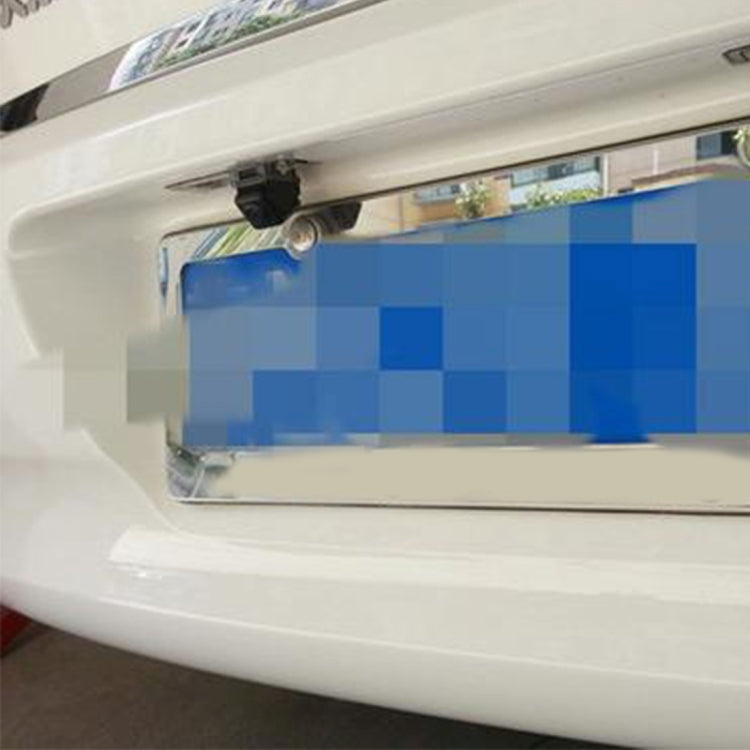 720 × 540 พิกเซลที่มีประสิทธิภาพ PAL 50HZ / NTSC 60HZ CMOS II กล้องมองหลังรถยนต์แบบกันน้ำอเนกประสงค์พร้อมหลอดไฟ LED 4 ดวง, DC 12V, ความยาวสายไฟ: 4 ม., 4 LED Lamp