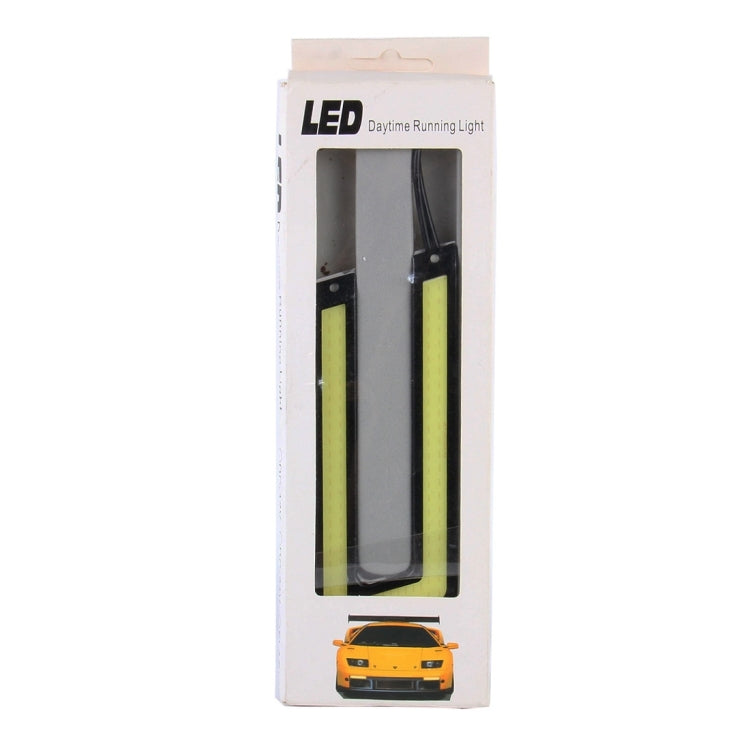 2 ชิ้น DC 12 โวลต์ 10 วัตต์ 800LM 5500 พันซังรถ DRL ไฟทำงานกลางวันโคมไฟ, ความยาวสายเคเบิล: 50 เซนติเมตร, DC 12V 10W