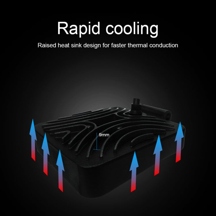 6.7W แสงสีขาวรูปสี่เหลี่ยมกันน้ำ รถ เรือ Marine ไฟทำงานสปอตไลท์หลอดไฟ LED, DC 9-30V, 27W