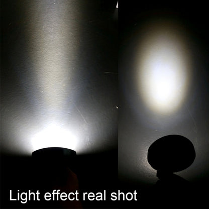 6.7W แสงสีขาวทรงกลมรถกันน้ำเรือ Marine ไฟทำงาน Spotlight หลอดไฟ LED, DC 9-30V, 27W