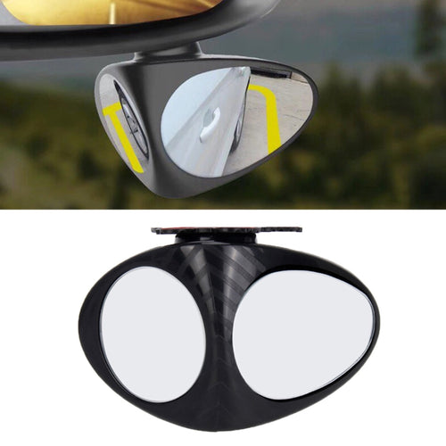3R-046 กระจกมองข้างแบบหมุนได้ 360 องศาสำหรับออโต้คาร์, Right Black, Right White