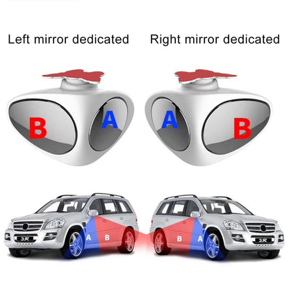 3R-046 กระจกมองข้างแบบหมุนได้ 360 องศาสำหรับออโต้คาร์, Right Black, Right White