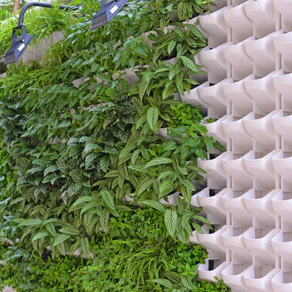 PP Planter กระถางดอกไม้แขวนผนังสวนแขวน STACKABLE Garden อุปกรณ์