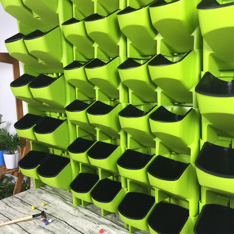 PP Planter กระถางดอกไม้แขวนผนังสวนแขวน STACKABLE Garden อุปกรณ์