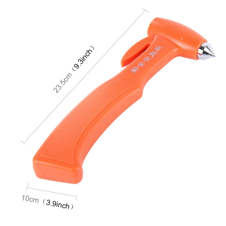 SHUNWEI SD-3501 เครื่องตัดเข็มขัดนิรภัย เบรกเกอร์หน้าต่าง เครื่องมือกู้ภัยอัตโนมัติ เปลือกพลาสติกในอุดมคติ รถ ความปลอดภัยฉุกเฉิน ค้อน ด้วยเทปกาวและกรอบตรึง, SD-3501