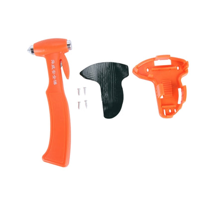 SHUNWEI SD-3501 เครื่องตัดเข็มขัดนิรภัย เบรกเกอร์หน้าต่าง เครื่องมือกู้ภัยอัตโนมัติ เปลือกพลาสติกในอุดมคติ รถ ความปลอดภัยฉุกเฉิน ค้อน ด้วยเทปกาวและกรอบตรึง, SD-3501