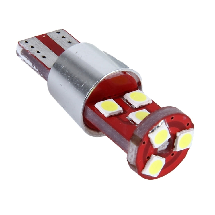 2 ชิ้น T10 2.5 วัตต์ 9 SMD-3030 ไฟ LED รถกวาดล้างไฟ DC 12V, T10+9W White Light