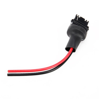 1 คู่ T25/3156 ฐานผู้ถือหลอดไฟซ็อกเก็ตชายพร้อมลวด, T25 / 3156