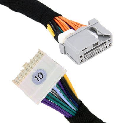No.10 Radio Stereo Ampplified DSP Extension Cable Wiring Harness สำหรับ Honda ความยาวสายเคเบิล: 1.4 ม, No.10