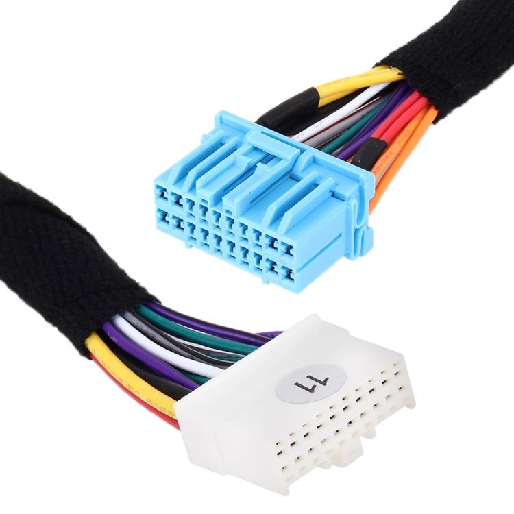 No.11 Radio Stereo Ampplified DSP Extension Cable Wiring Harness สำหรับ Honda ความยาวสายเคเบิล: 1.4 ม, No.11