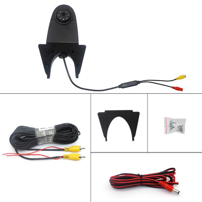 PZ489 กล้องถอยหลังรถ 120 องศาสำหรับ Stebbings Benz DC 9V-15V, PZ489