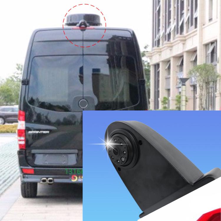 PZ489 กล้องถอยหลังรถ 120 องศาสำหรับ Stebbings Benz DC 9V-15V, PZ489