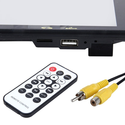 7 นิ้ว 480*234 มุมมองด้านหลังสี TFT-LCD Car Monitor พร้อม Bluetooth MP5 Player, รองรับฟังก์ชั่นหน้าจออัตโนมัติแบบย้อนกลับ, 7 inch 480*234