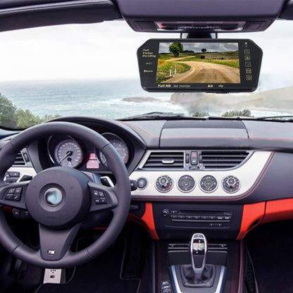 7 นิ้ว 480*234 มุมมองด้านหลังสี TFT-LCD Car Monitor พร้อม Bluetooth MP5 Player, รองรับฟังก์ชั่นหน้าจออัตโนมัติแบบย้อนกลับ, 7 inch 480*234