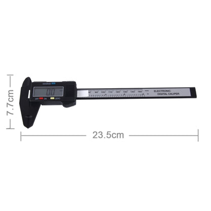 เวอร์เนียร์คาลิเปอร์/ไมโครมิเตอร์แบบดิจิตอล LCD ช่วงการวัด: 150 มม. (6 นิ้ว)