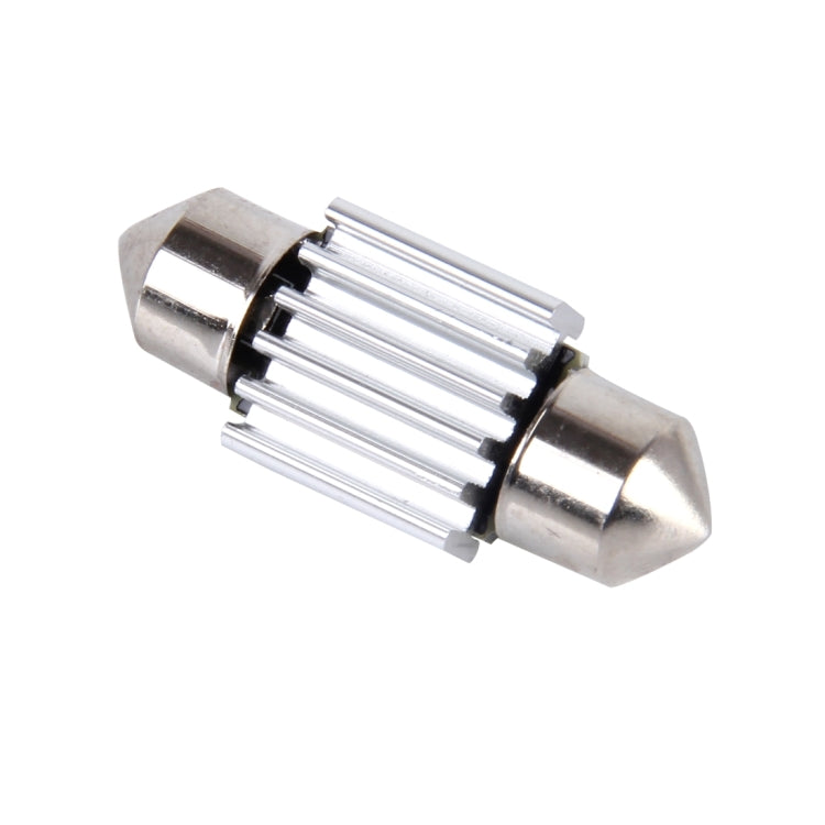 2 ชิ้น DC 12 โวลต์ 2 วัตต์ 31 มิลลิเมตร 8 SMD-3528 LEDs Bicuspid พอร์ตถอดรหัสรถโดมโคมไฟ LED ไฟอ่านหนังสือ, 31MM