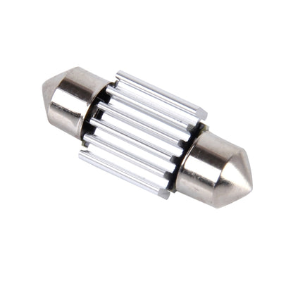 2 ชิ้น DC 12 โวลต์ 2 วัตต์ 31 มิลลิเมตร 8 SMD-3528 LEDs Bicuspid พอร์ตถอดรหัสรถโดมโคมไฟ LED ไฟอ่านหนังสือ, 31MM