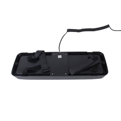 คุณภาพสูง DC 12 V, 9 W LED กันน้ำรถ Sun Shade แสงสีเหลือง + แสงสีขาวไฟเตือน Strobe ไฟฉุกเฉินไฟกระพริบ 12 รูปแบบแฟลช, Yellow+White