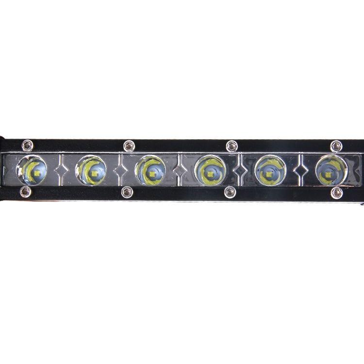 DC 10-30V 18W 2300LM 6500K รถยนต์กันน้ำรถเรือ Marine ไฟทำงานภายนอกไฟฉุกเฉิน 30 องศาปรับ Spot Light LED หลอดไฟรถยนต์พร้อมไฟ LED CREE เข้มข้น 6 ดวง, Spot Light+18W