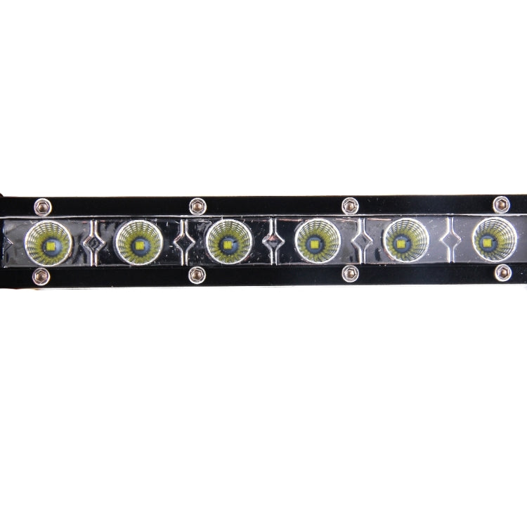 DC 10-30V 18W 2300LM 6500K รถยนต์กันน้ำรถเรือ Marine ไฟทำงานภายนอกไฟฉุกเฉิน 60 องศาปรับน้ำท่วมไฟ LED หลอดไฟรถยนต์พร้อมไฟ LED CREE เข้มข้น 6 ดวง, Flood Light+18W