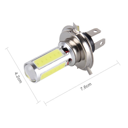 2 ชิ้น H4 20W 1250LM 6000K 5 ซัง LEDs ไฟตัดหมอกรถยนต์, DC 12V, H4 (White Light)