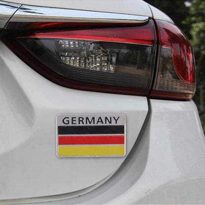 สติ๊กเกอร์ติดรถโลหะสไตล์ธงชาติเยอรมนี, Germany Flag 1, Germany Flag