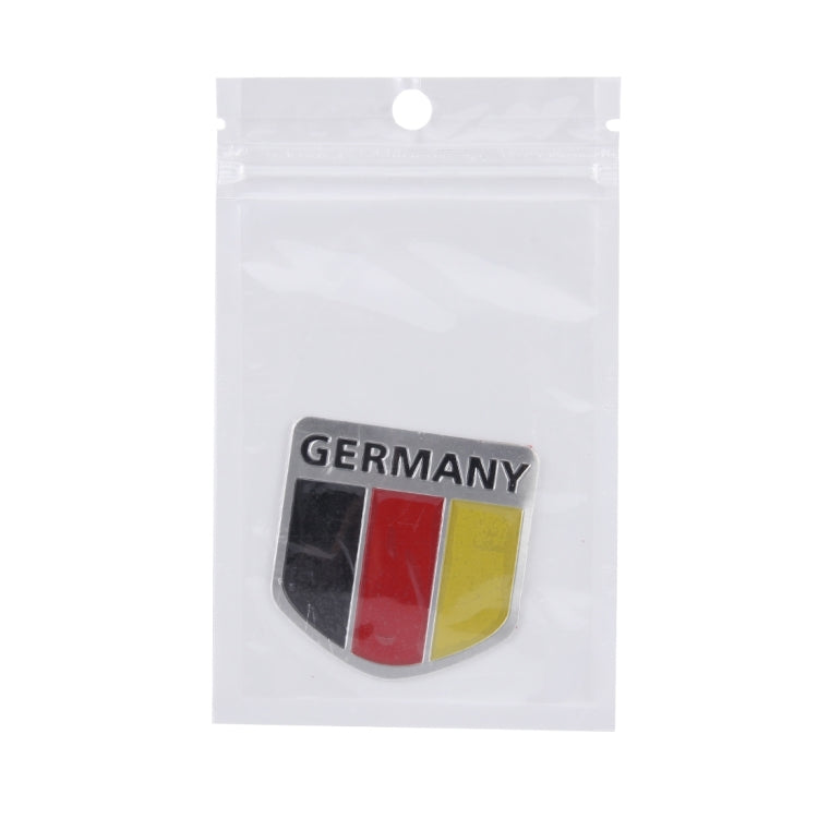 สติ๊กเกอร์ติดรถโลหะสไตล์ธงชาติเยอรมนี, Germany Flag 1, Germany Flag