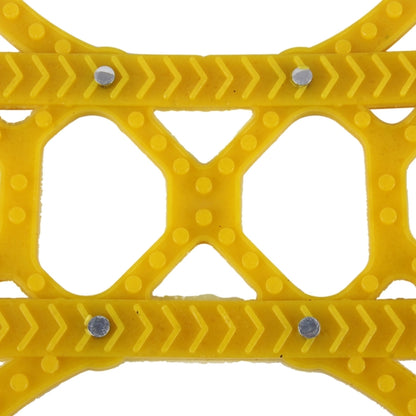 6 ชิ้นรถยางหิมะโซ่ป้องกันการลื่นไถลโซ่สีเหลืองสำหรับรถครอบครัว, Anti-skid Chains 5