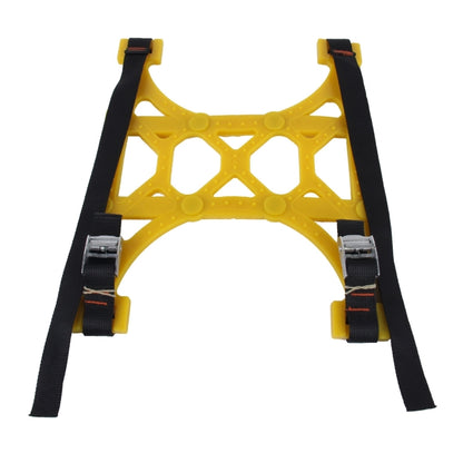 6 ชิ้นรถยางหิมะโซ่ป้องกันการลื่นไถลโซ่สีเหลืองสำหรับรถครอบครัว, Anti-skid Chains 5